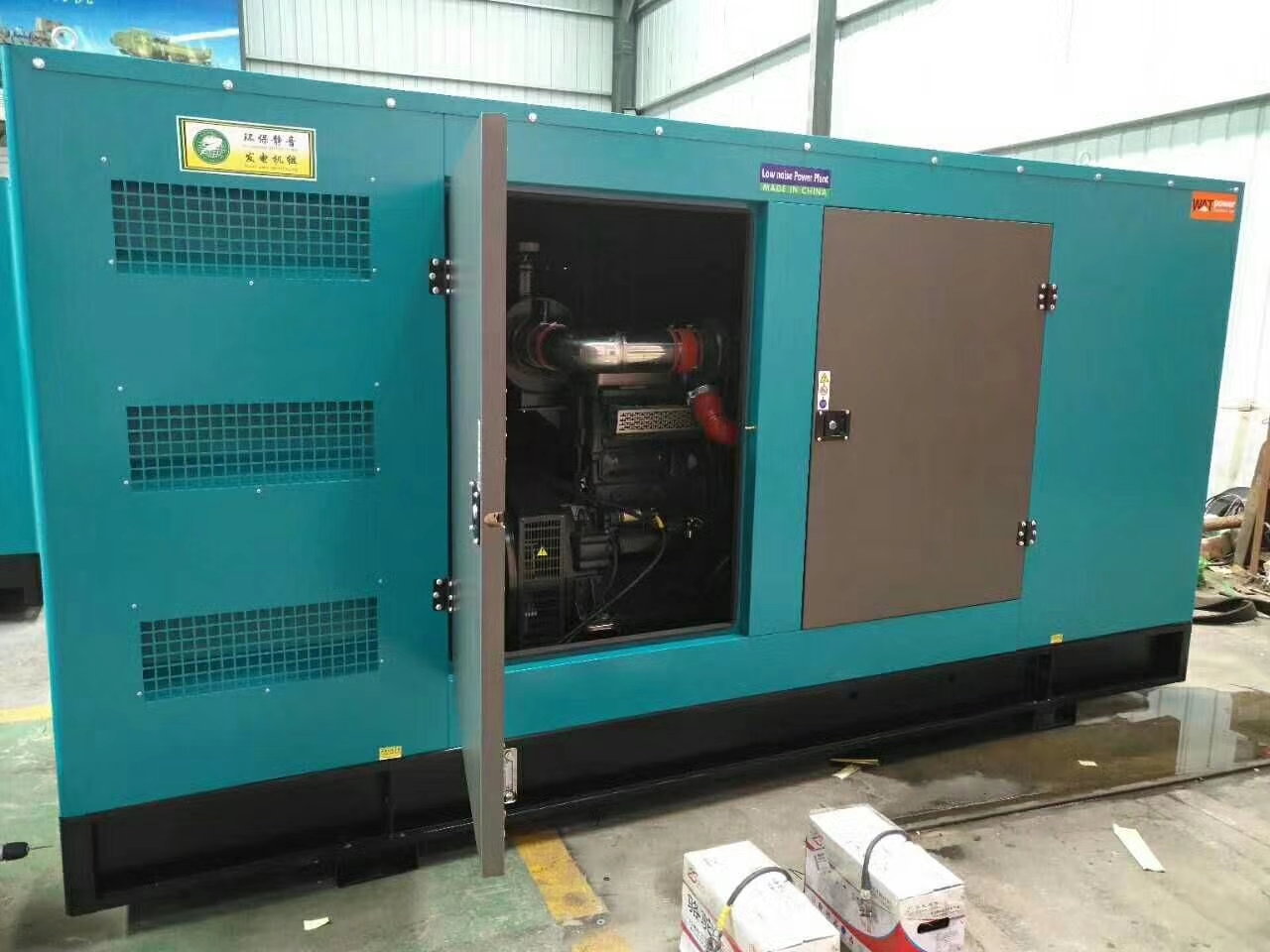 600kw靜音環保發電機