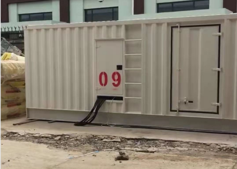 600KW靜音環(huán)保發(fā)電機
